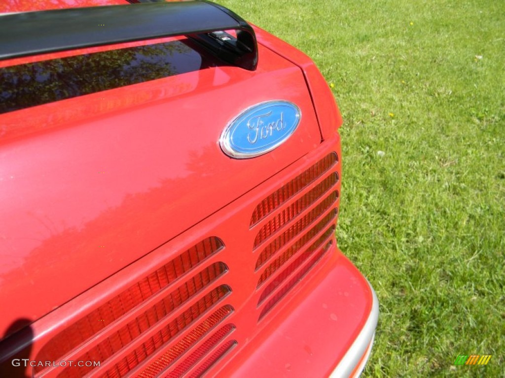 1987 Mustang GT Convertible - Medium Scarlet Red / White photo #45