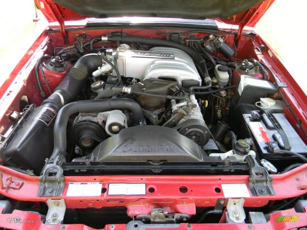 1987 Ford Mustang GT Convertible 5.0 Liter OHV 16-Valve V8 Engine Photo #93727828
