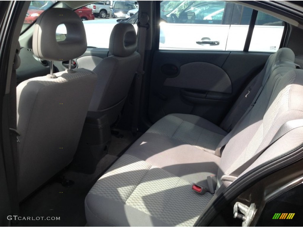 2006 ION 2 Sedan - Black Onyx / Gray photo #9