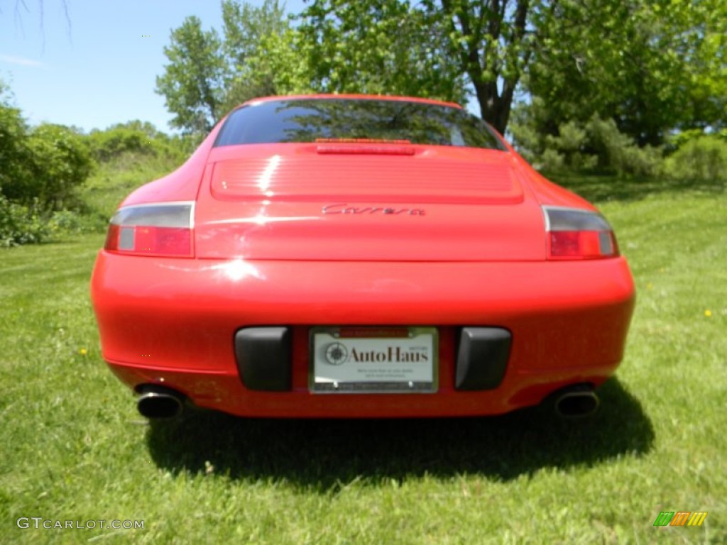 1999 911 Carrera Coupe - Guards Red / Black photo #4