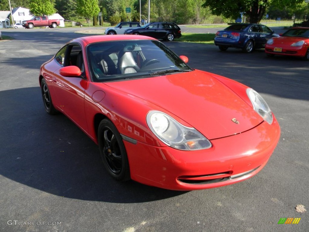 1999 911 Carrera Coupe - Guards Red / Black photo #19