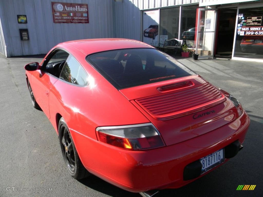 1999 911 Carrera Coupe - Guards Red / Black photo #20