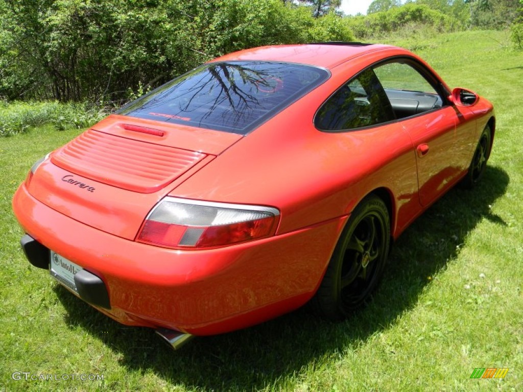 1999 911 Carrera Coupe - Guards Red / Black photo #22