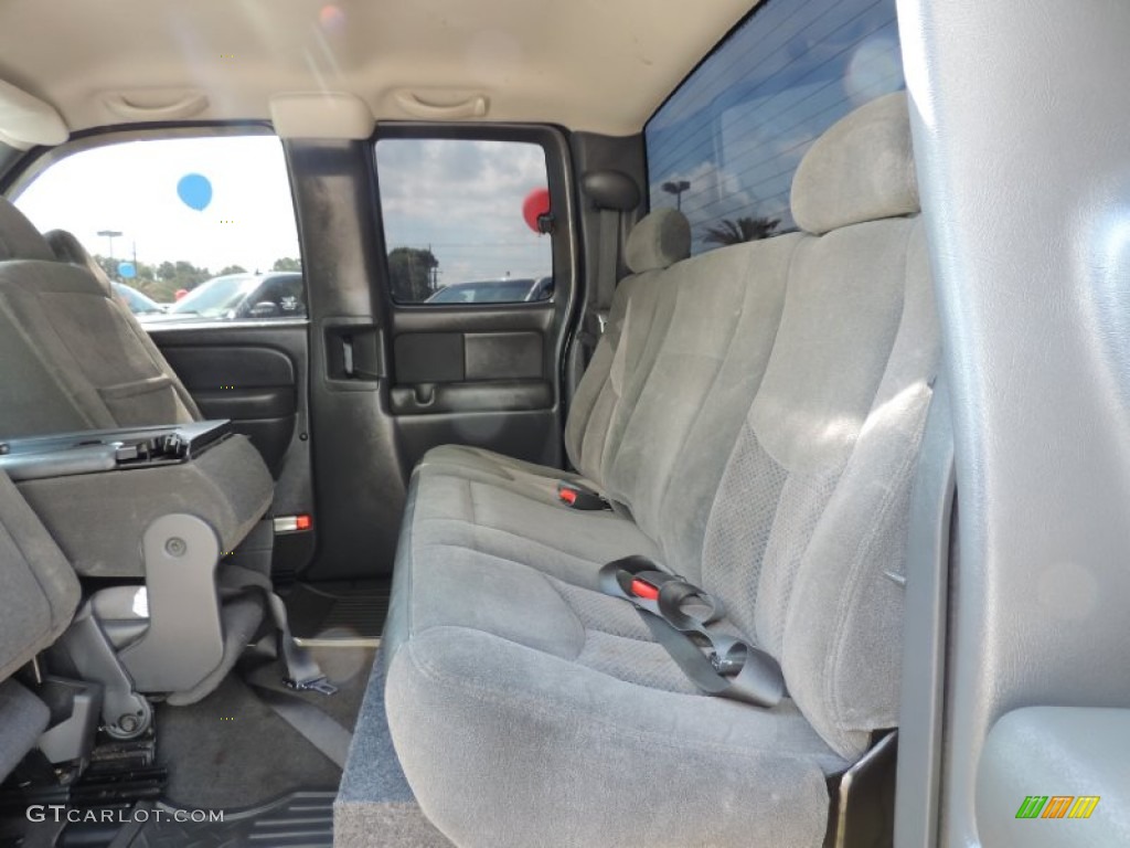 2004 Silverado 1500 LS Extended Cab - Dark Green Metallic / Medium Gray photo #8