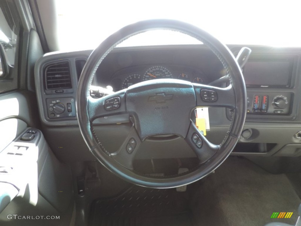 2004 Silverado 1500 LS Extended Cab - Dark Green Metallic / Medium Gray photo #11