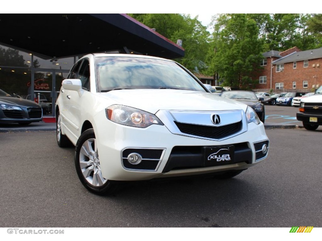 2010 RDX SH-AWD - White Diamond Pearl / Ebony photo #1