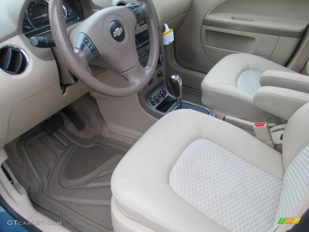 2007 HHR LT - Golden Teal Metallic / Cashmere Beige photo #13