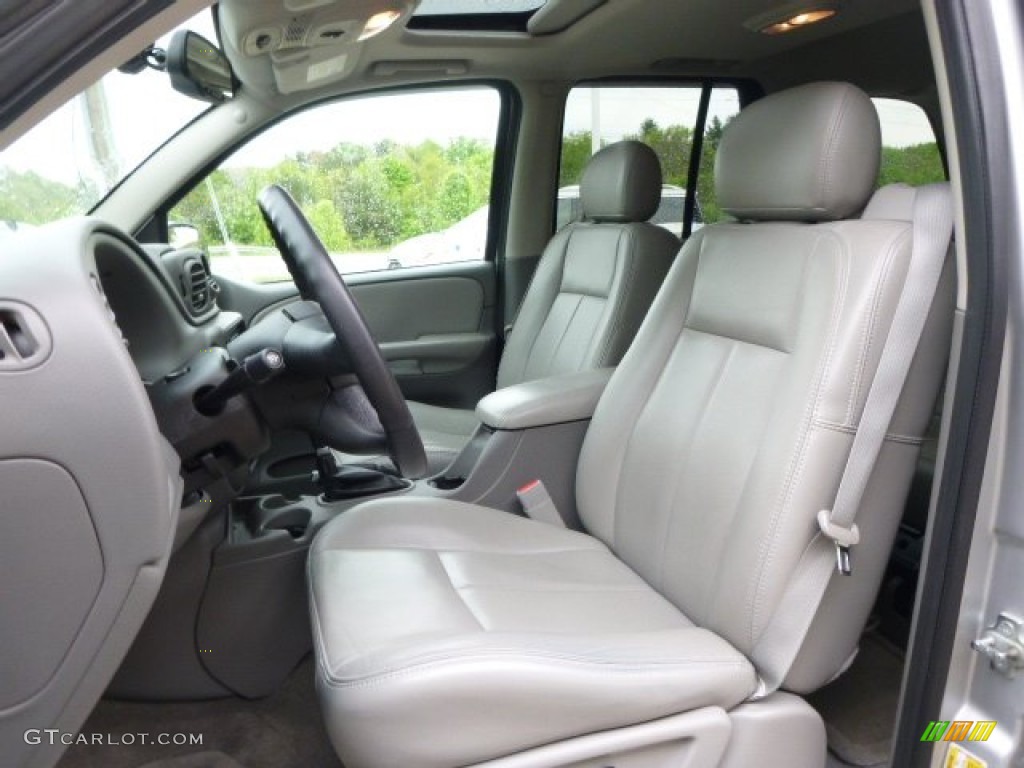 2009 TrailBlazer LT 4x4 - Silver Ice Metallic / Gray photo #10