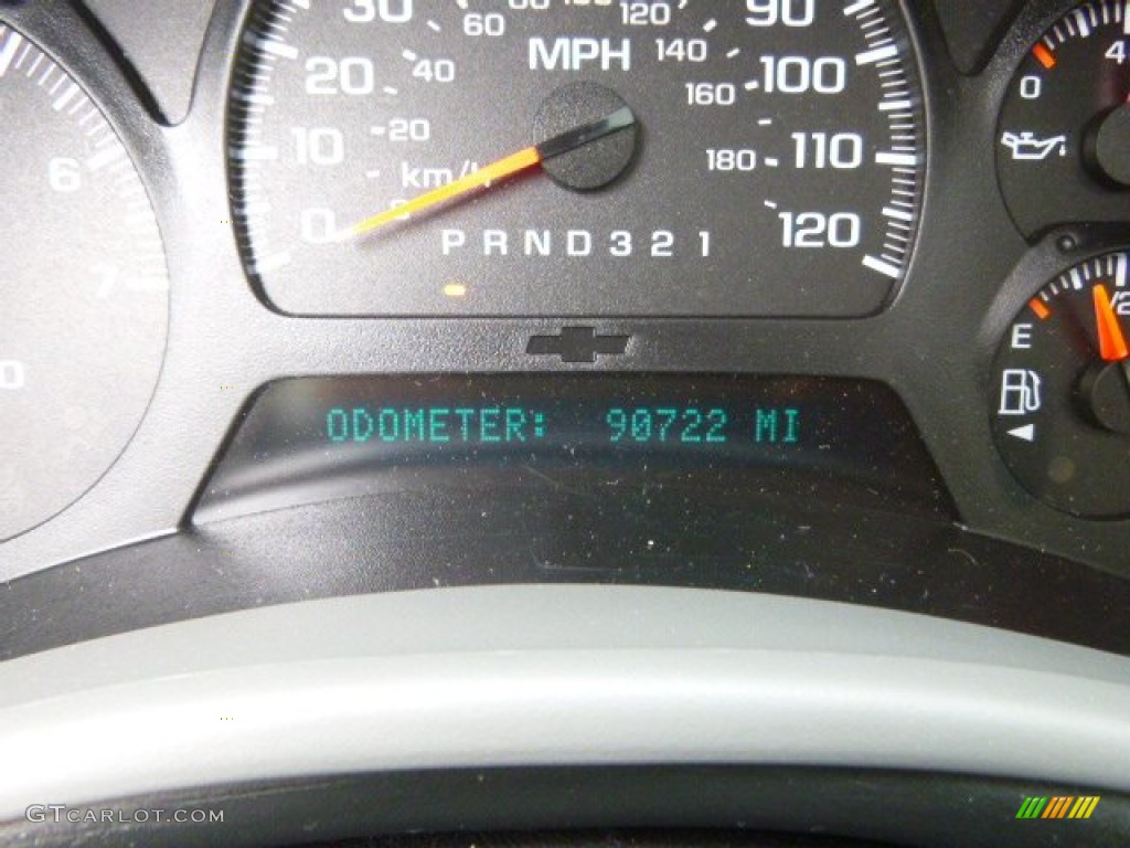 2009 TrailBlazer LT 4x4 - Silver Ice Metallic / Gray photo #19