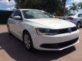 Candy White - Jetta SE Sedan Photo No. 7