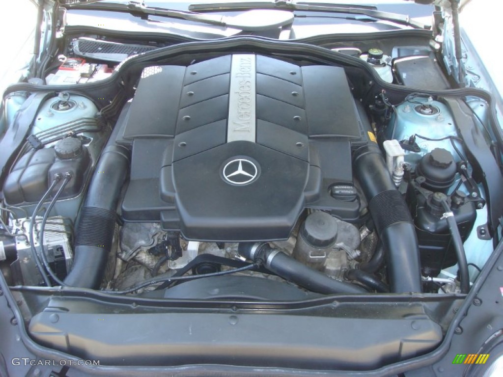 2003 Mercedes-Benz SL 500 Roadster 5.0 Liter SOHC 24-Valve V8 Engine Photo #93731553