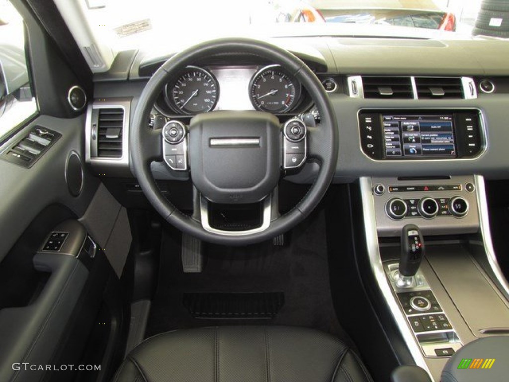 2014 Land Rover Range Rover Sport Supercharged Ebony/Lunar/Ebony Dashboard Photo #93734514