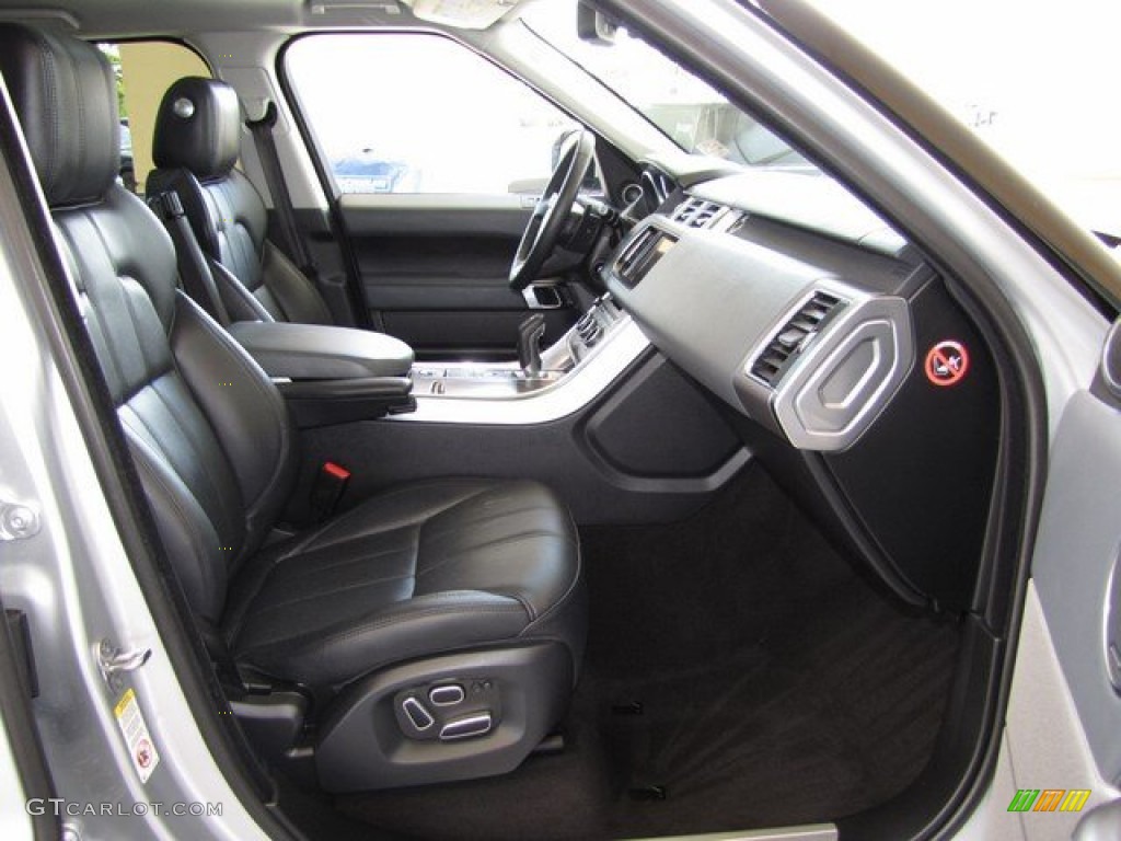 Ebony/Lunar/Ebony Interior 2014 Land Rover Range Rover Sport Supercharged Photo #93734958