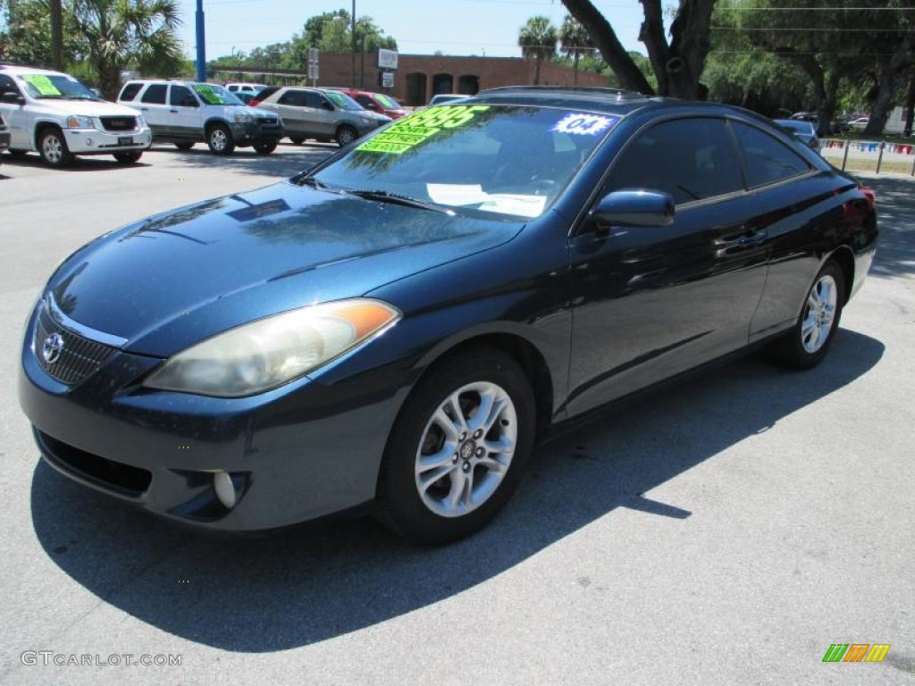 2004 Solara SLE Coupe - Oceanus Pearl / Dark Stone Gray photo #7