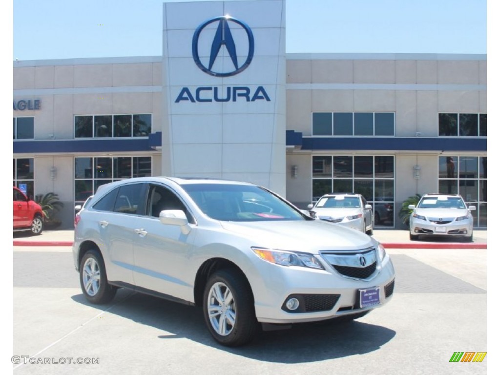 2014 RDX Technology AWD - Silver Moon / Ebony photo #1