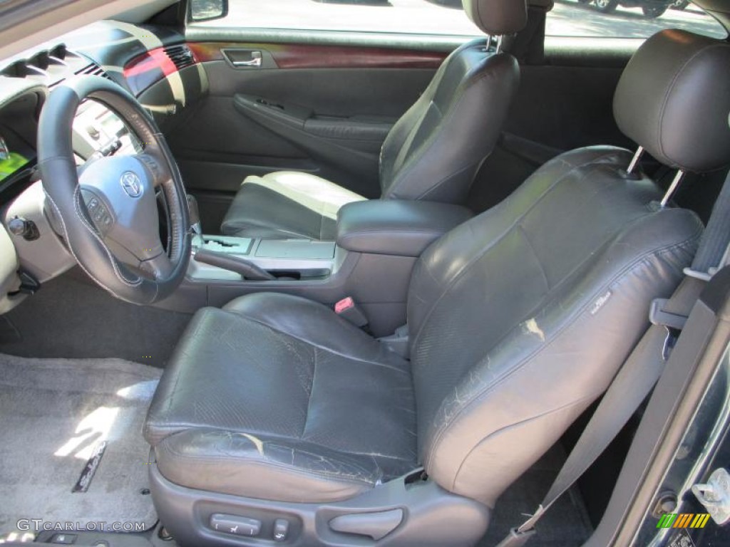 2004 Solara SLE Coupe - Oceanus Pearl / Dark Stone Gray photo #13