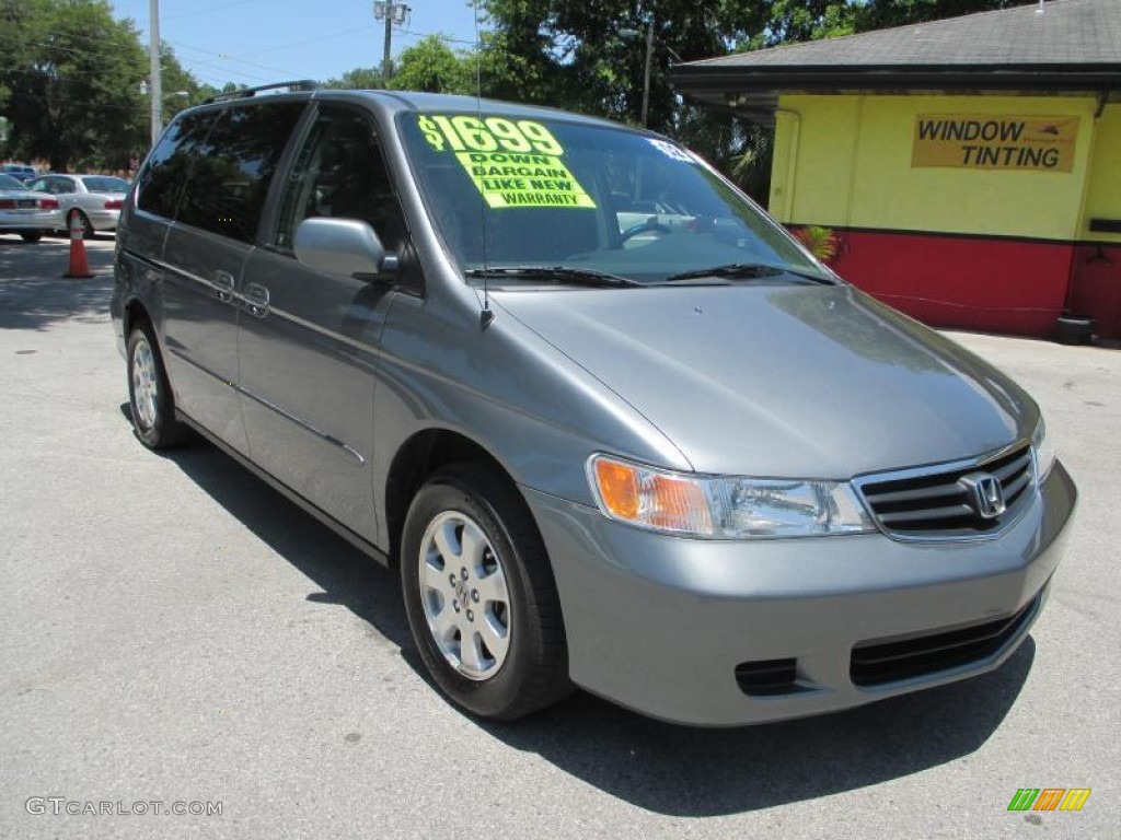 2002 Odyssey EX - Starlight Silver Metallic / Quartz Gray photo #1