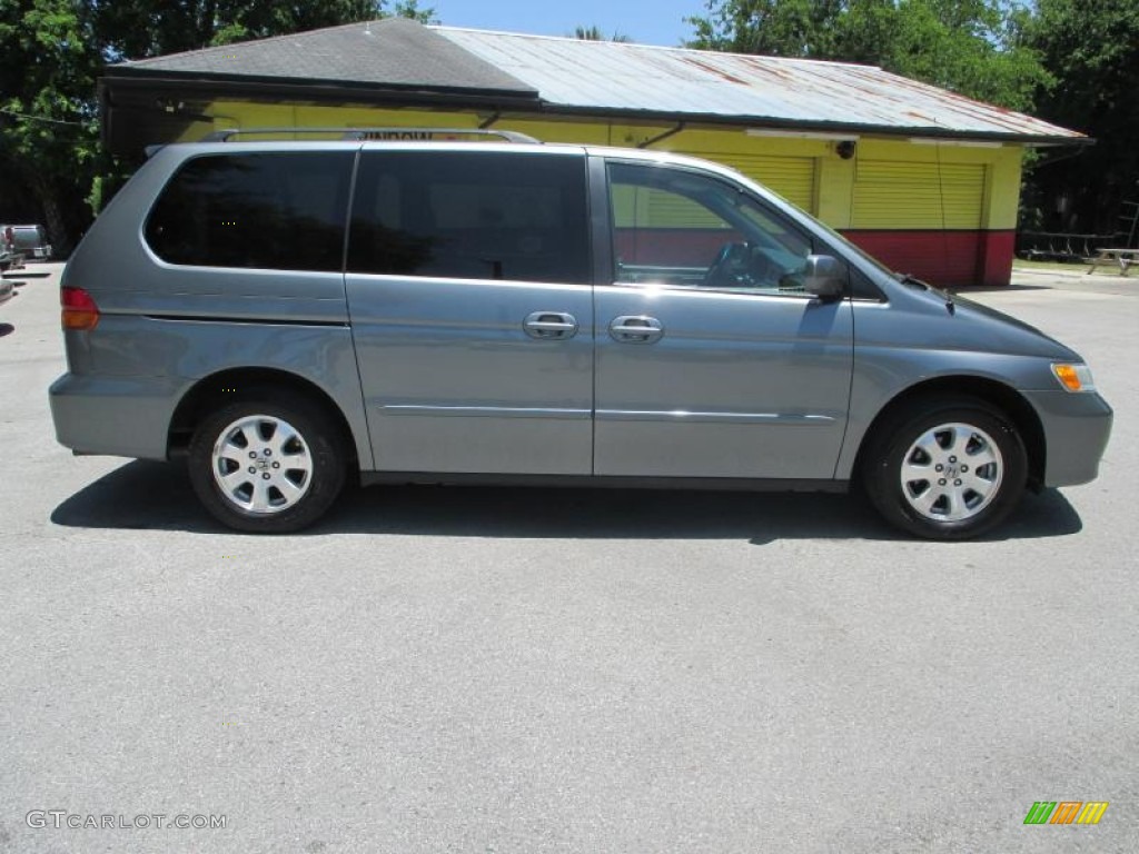 2002 Odyssey EX - Starlight Silver Metallic / Quartz Gray photo #2