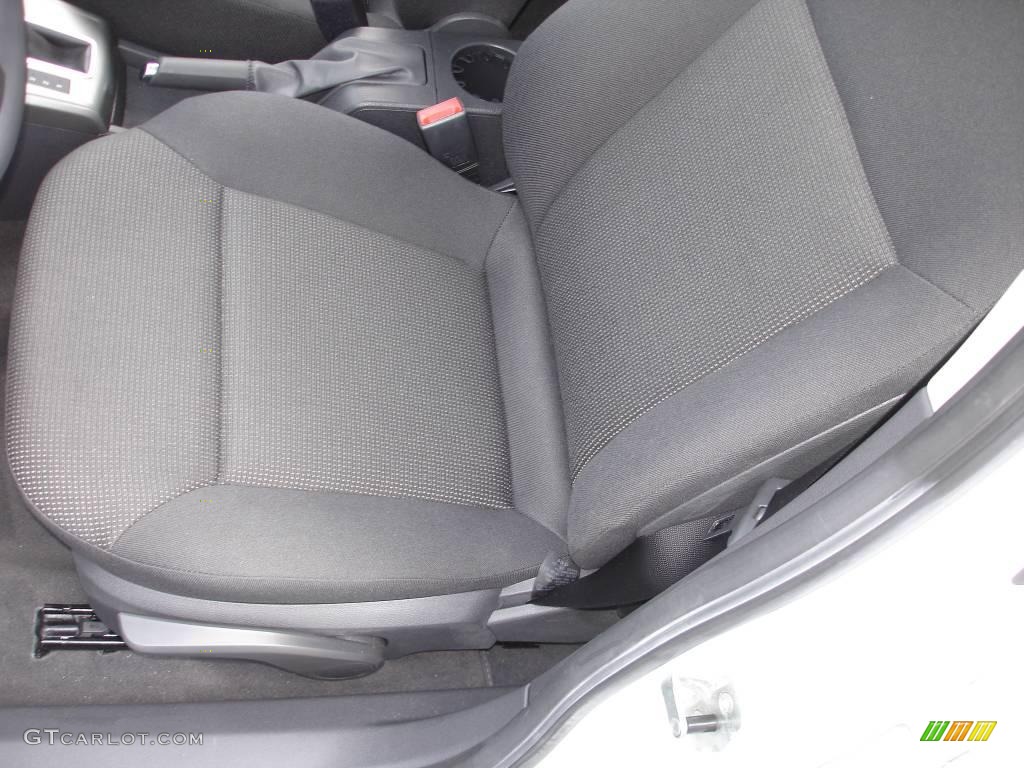 2008 Astra XE Sedan - Arctic White / Charcoal photo #8
