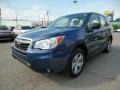 2014 Marine Blue Pearl Subaru Forester 2.5i  photo #3