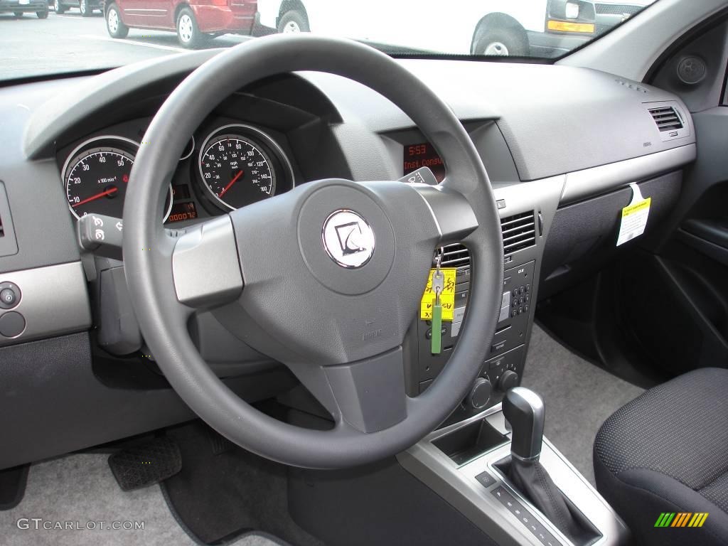 2008 Astra XE Sedan - Arctic White / Charcoal photo #9