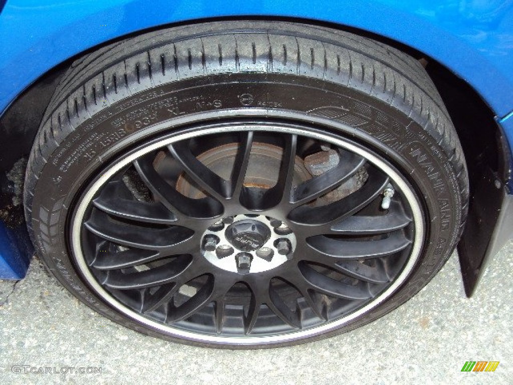 2010 Lancer Sportback GTS - Octane Blue Metallic / Black photo #17