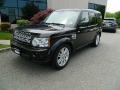 2012 Santorini Black Metallic Land Rover LR4 HSE LUX  photo #2