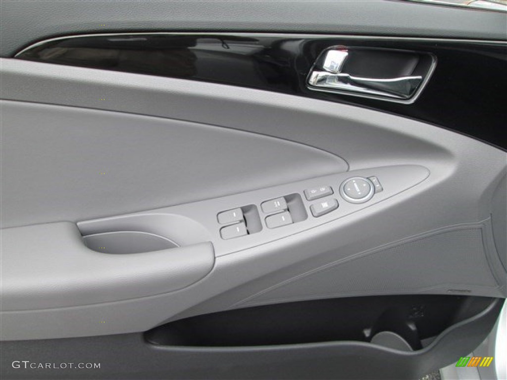 2014 Sonata Limited 2.0T - Radiant Silver / Gray photo #14