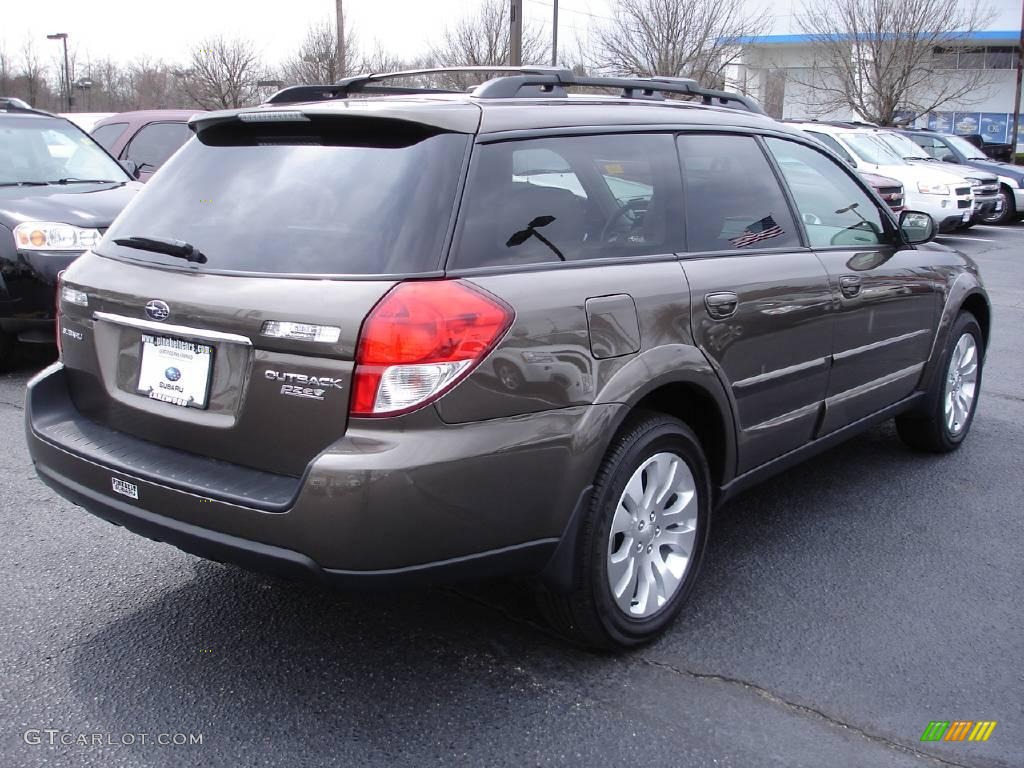 2009 Outback 2.5i Limited Wagon - Deep Bronze Metallic / Warm Ivory photo #4