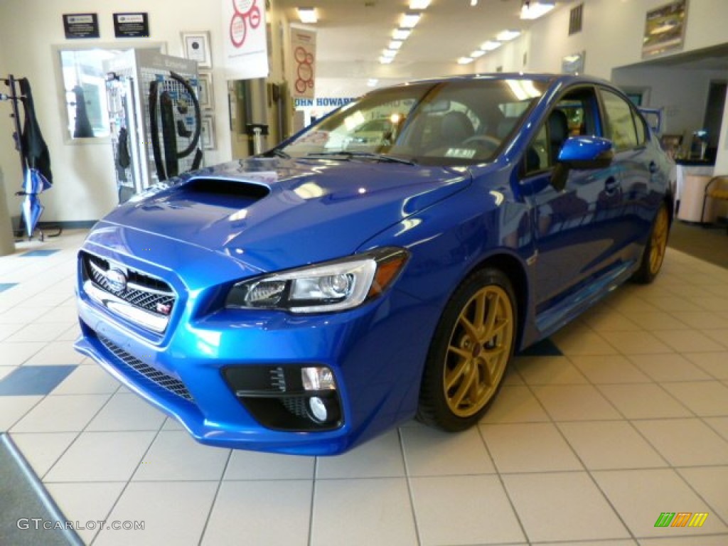 WR Blue Pearl 2015 Subaru WRX STI Launch Edition Exterior Photo #93740082