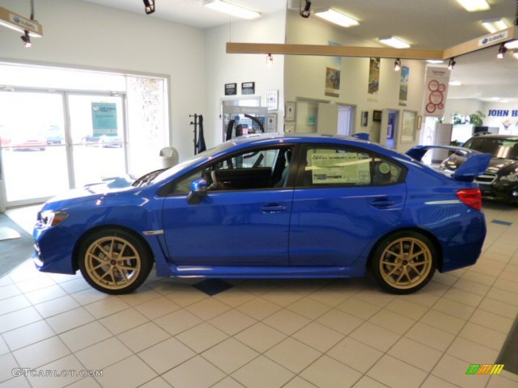 WR Blue Pearl 2015 Subaru WRX STI Launch Edition Exterior Photo #93740097