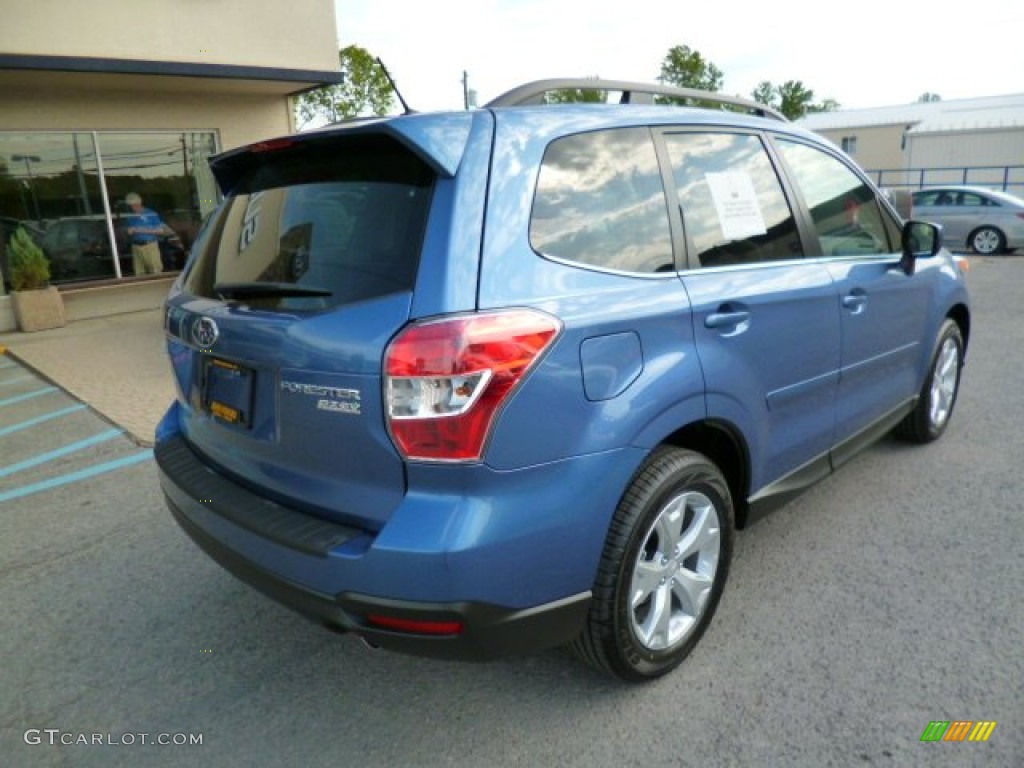 Quartz Blue Pearl 2015 Subaru Forester 2.5i Limited Exterior Photo #93740697
