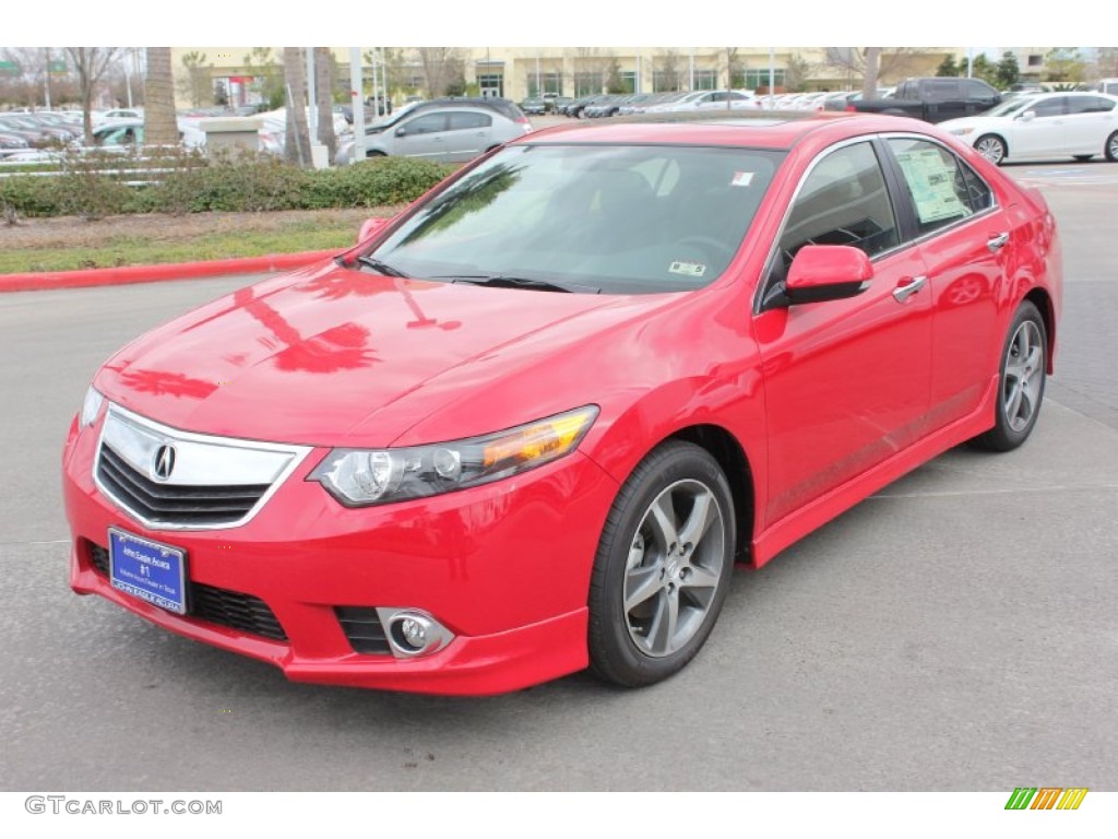 2014 TSX Special Edition Sedan - Milano Red / Ebony photo #3