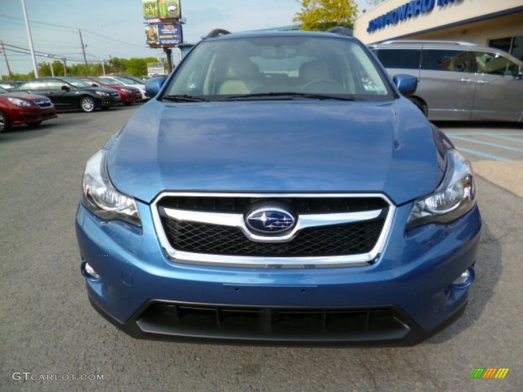 2014 XV Crosstrek 2.0i Limited - Quartz Blue Pearl / Ivory photo #2