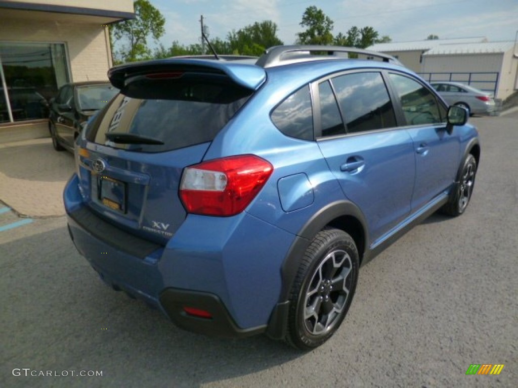 2014 XV Crosstrek 2.0i Limited - Quartz Blue Pearl / Ivory photo #7