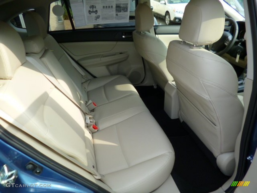 2014 XV Crosstrek 2.0i Limited - Quartz Blue Pearl / Ivory photo #11