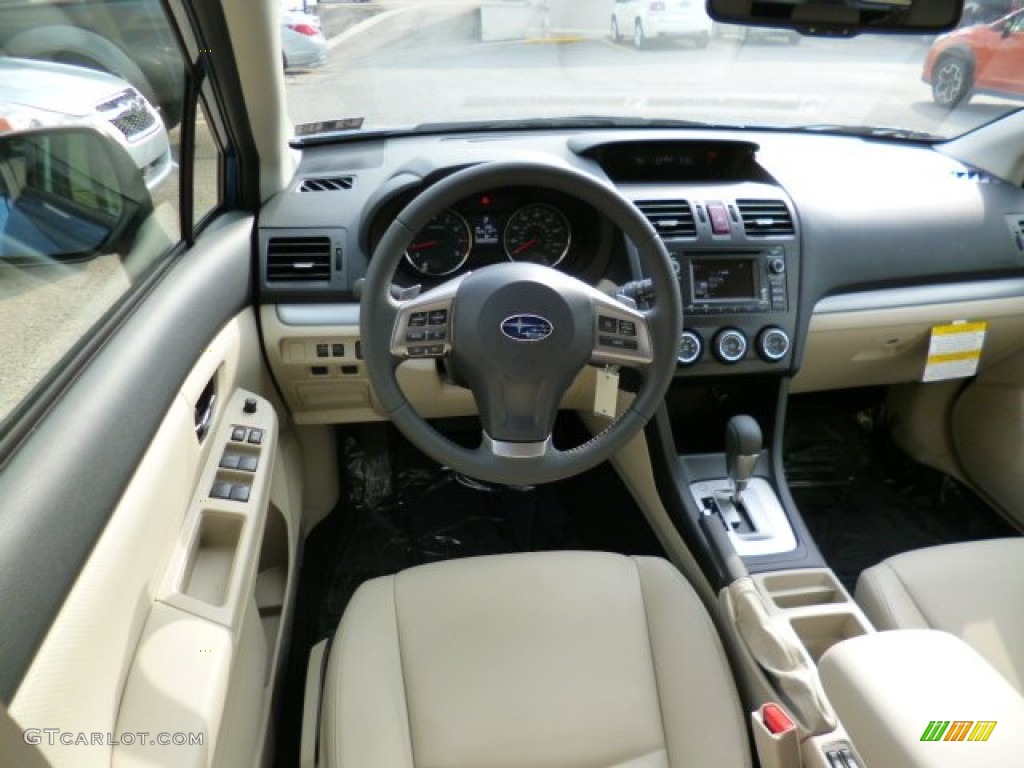 2014 XV Crosstrek 2.0i Limited - Quartz Blue Pearl / Ivory photo #14