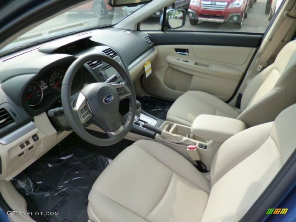 2014 XV Crosstrek 2.0i Limited - Quartz Blue Pearl / Ivory photo #16