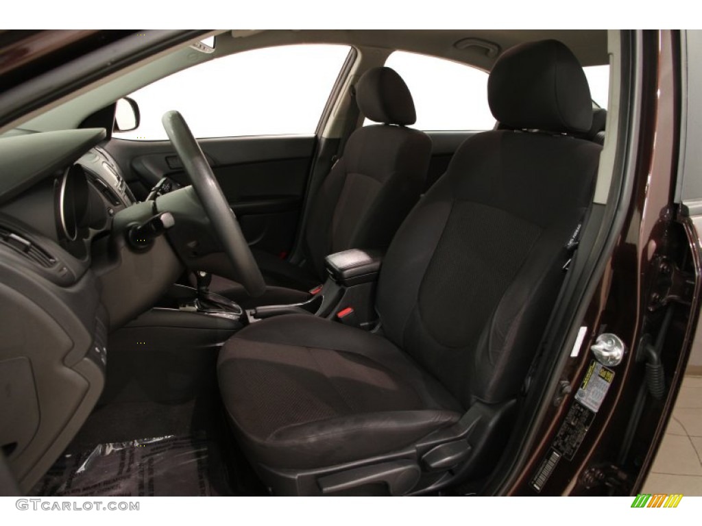 2011 Forte EX - Dark Cherry / Black photo #5