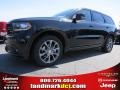 Brilliant Black Crystal Pearl 2014 Dodge Durango R/T