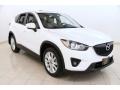 2014 Crystal White Pearl Mica Mazda CX-5 Grand Touring AWD  photo #1