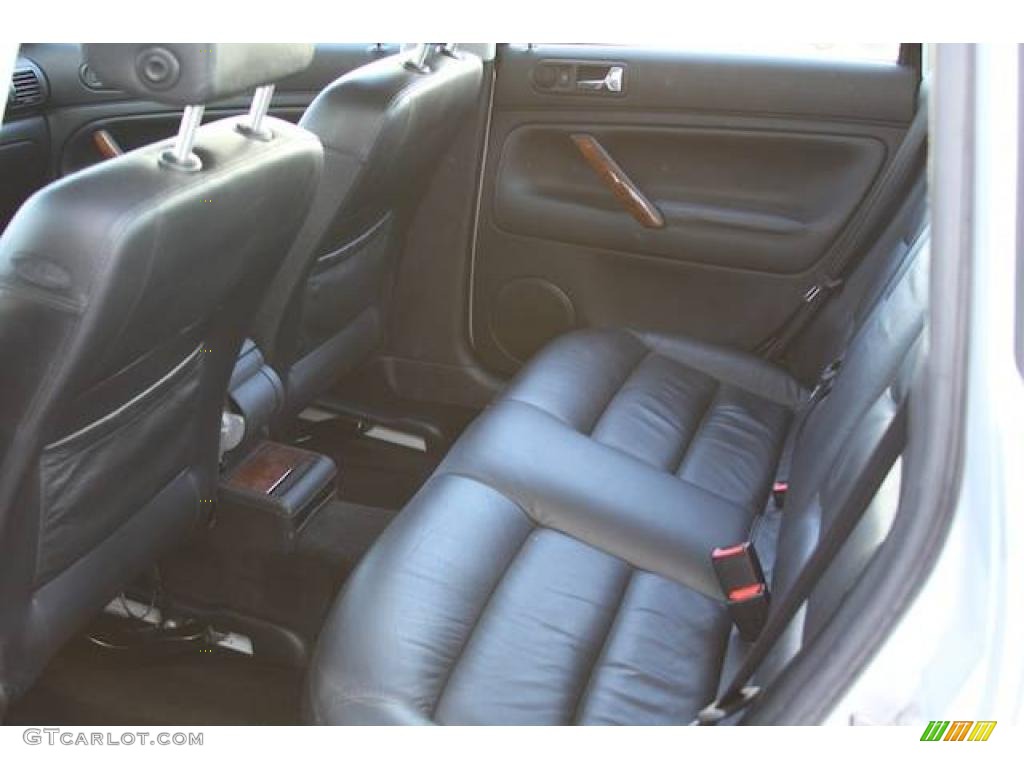 2000 Passat GLX V6 Sedan - Satin Silver Metallic / Black photo #10