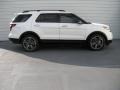 2013 White Platinum Tri-Coat Ford Explorer Sport 4WD  photo #2