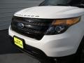 2013 White Platinum Tri-Coat Ford Explorer Sport 4WD  photo #9