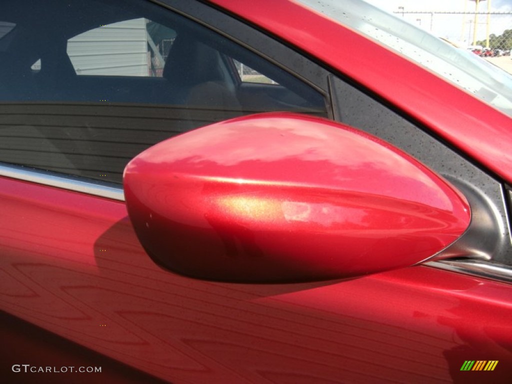 2011 Sonata SE 2.0T - Venetian Red / Gray photo #15
