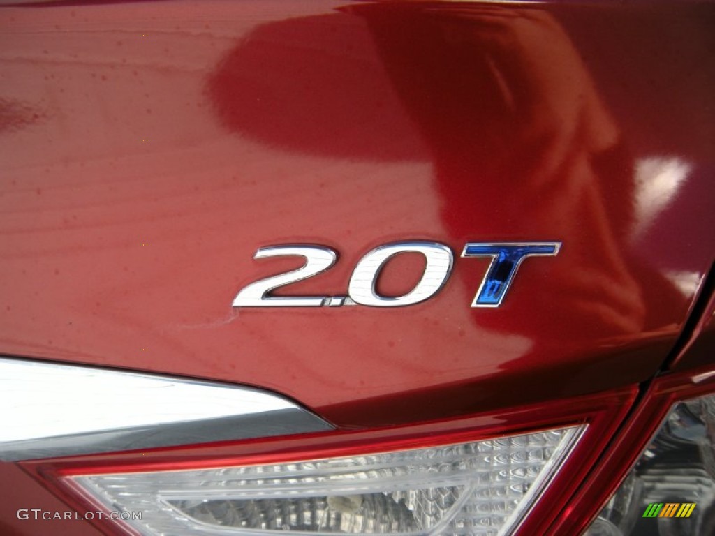 2011 Sonata SE 2.0T - Venetian Red / Gray photo #17
