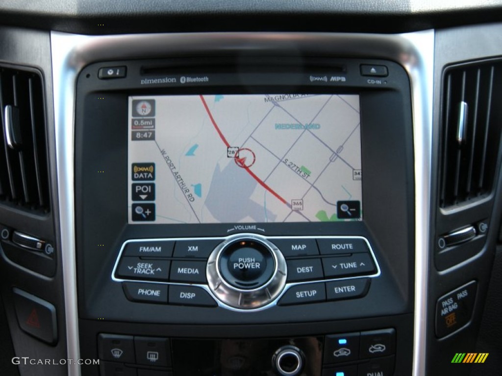 2011 Sonata SE 2.0T - Venetian Red / Gray photo #39