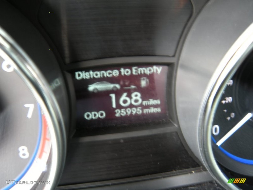 2011 Sonata SE 2.0T - Venetian Red / Gray photo #45