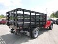 Vermillion Red - F550 Super Duty XL Regular Cab 4x4 Stake Truck Photo No. 8