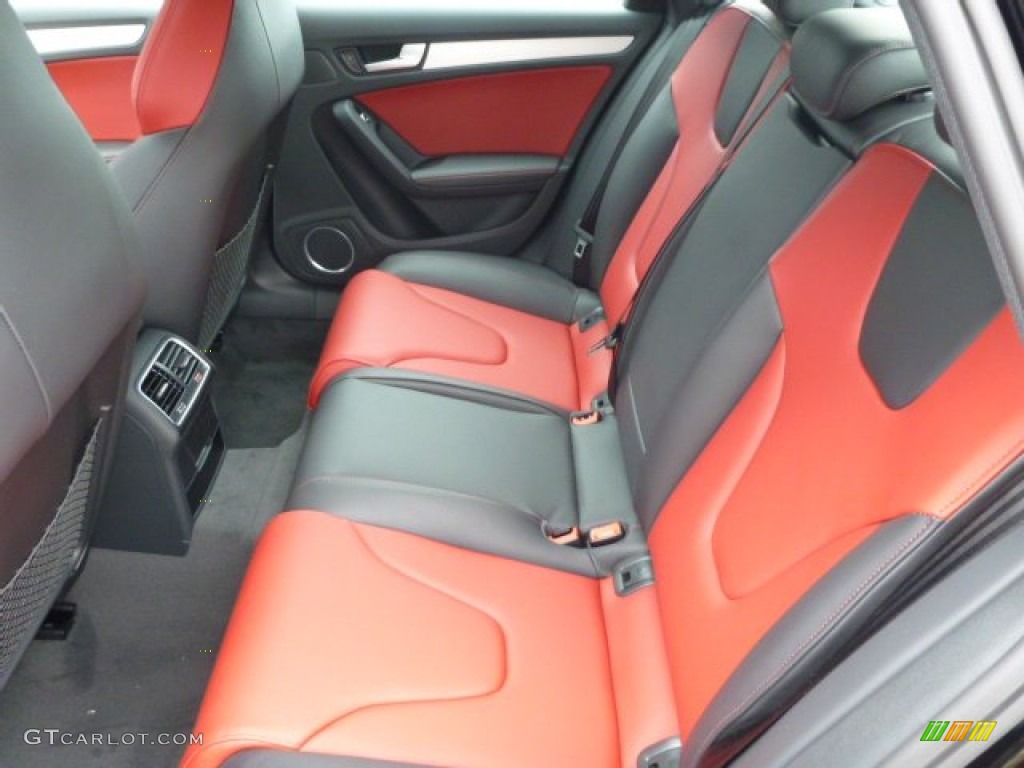 2014 Audi S4 Premium plus 3.0 TFSI quattro Rear Seat Photo #93753008